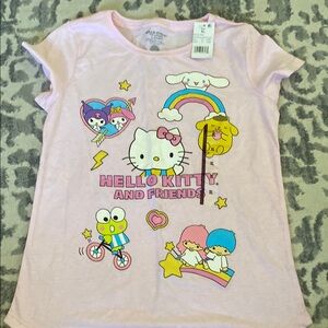 Sanrio Hello Kitty Pink Rainbow T-Shirt